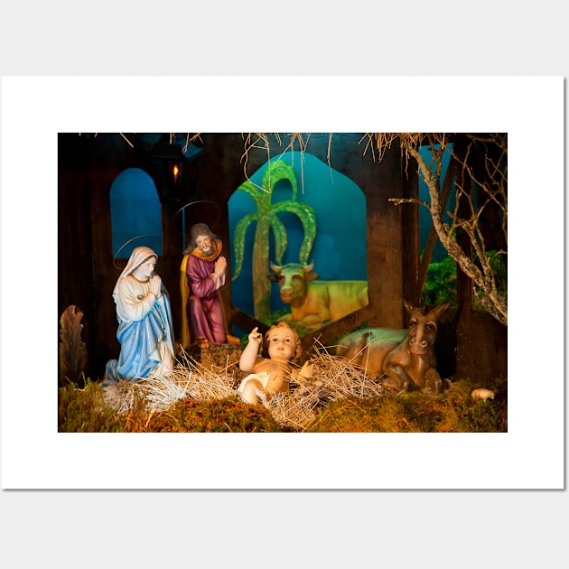 Nativity scene Wall Art by Gaspar Avila